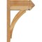 Ekena Millwork Thorton Rough Sawn Arts and Crafts Outlooker, Western Red Cedar, 8"W x 18"D x 26"H OUT08X18X26THR03RWR - alternate 2